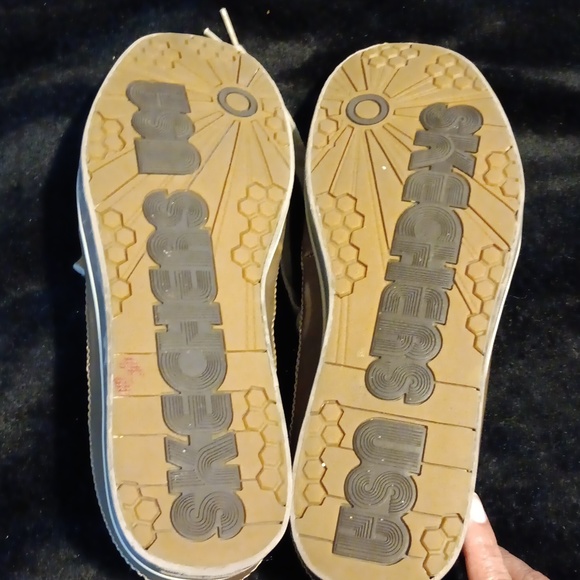 Skechers men's brown leather sneakers - Picture 6 of 7